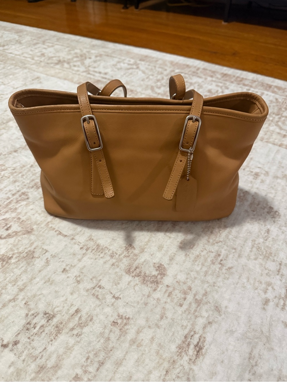 Vintage Coach 9813 Classic Shopper Leather Bag Made in USA